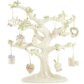 Lenox Wedding Tree and 12 Ornaments Miniature Bridal Bouquet Dove Heart Bell NEW0