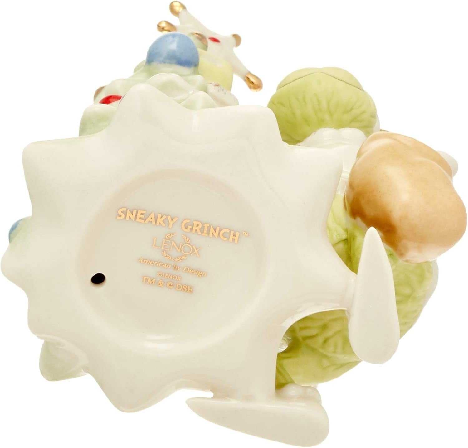 Lenox 2018 Sneaky Greedy Grinch Figurine Ornament Who Stole Christmas Tree NEW1