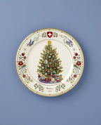 Lenox Switzerland Collector Plate 2024 Christmas Trees Around The World 34th NEW7
