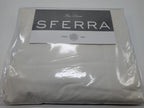 Sferra Celeste Ivory King Sheet Set 4PC 100% Cotton Percale 406TC Soft Italy NEW2
