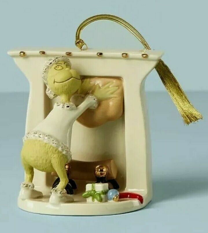 Lenox Gift Stealing Grinch Figurine Ornament Dr. Seuss Who Stole Christmas NEW4
