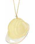 Lenox Yellow Hard Hat Ornament Construction Engineer Architect Christmas NEW 0