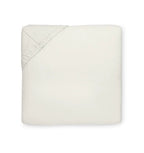 Sferra  Corto Celeste Ivory Queen Sheet Set 4PC Cotton Percale 406TC Italy NEW5