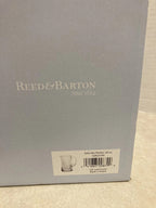 Reed & Barton Crystal Soho Pitcher 9.5" Clear Tapered Vertical Cut 1.5Qt. NEW6
