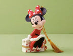 Lenox Disney 2024 Minnie Mouse Figurine Ornament Sitting On Gift NEW2