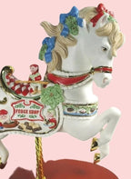 Lenox 2018 Carousel Horse Figurine Santa's Fudge Shop Christmas Elf Jockey NEW6