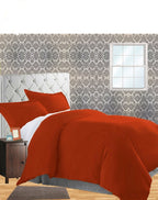 Yves Delorme Triomphe Orange Queen Sheet Set 4PC 100% Egyptian Cotton Sateen NEW5