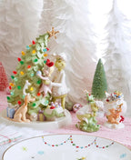 Lenox Grinch Trimming The Tree Lighted LED Figurine Grinchmas Cindy Lou Max NEW3