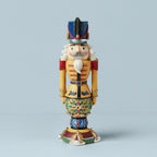Lenox Nutcracker Ballet Soldier Figurine Merry & Bright Gold  12.5 Christmas NEW1