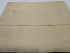 Sferra Colette Gold Queen Flat Sheet Lattice Egyptian Cotton 1020TC Italy NEW12