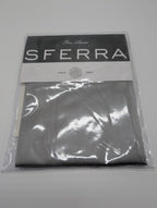Sferra Giotto Gray Standard Pillowcases Flint Pair Solid Cotton Sateen Italy NEW1