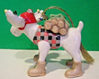 Lenox 2016 The Lumberjack Moose Figurine Ornament Marcel  Annual Work Boots NEW7