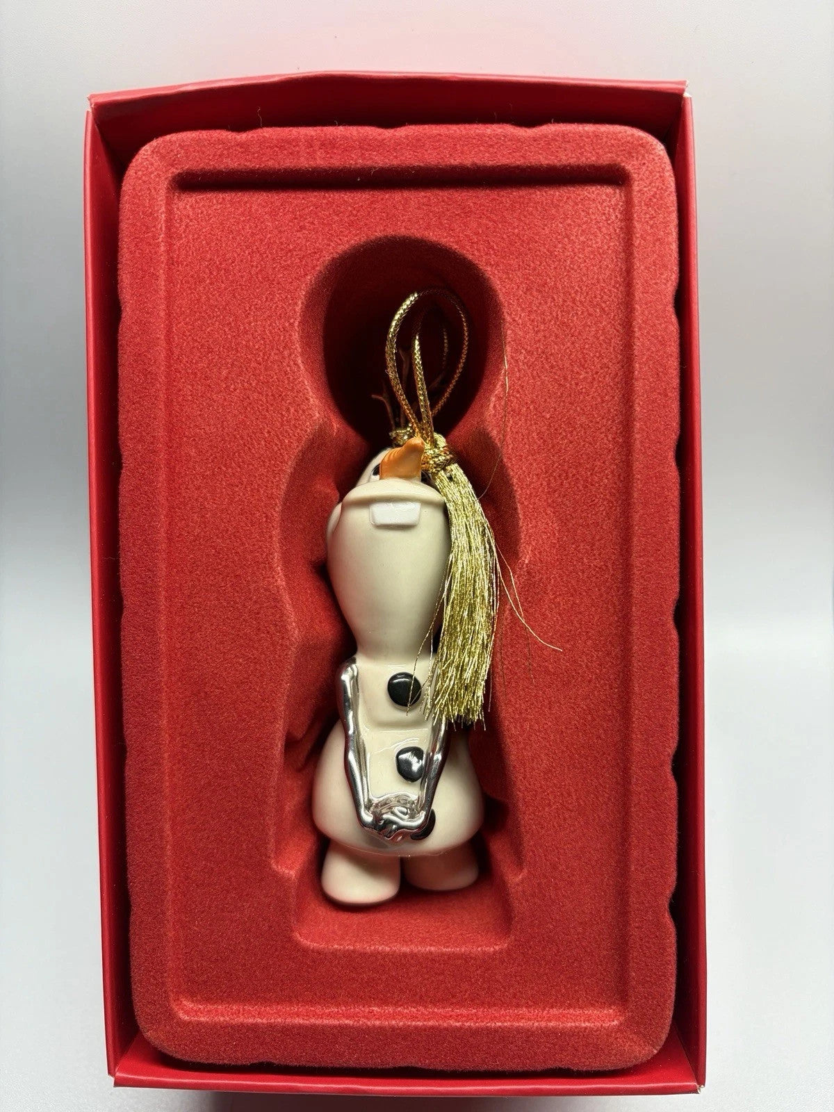 Lenox Disney Frozen Olaf Snowman Figurine Ornament Warm Hugs Christmas NEW13
