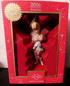 Lenox Disney 2016 Tinkerbell Ornament Figurine Annual All Wrapped Up Fairy NEW4