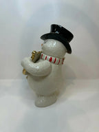 Lenox 2020 Snowy Harpist Snowman Figurine Irish Lyre Annual Frosty Christmas NEW9