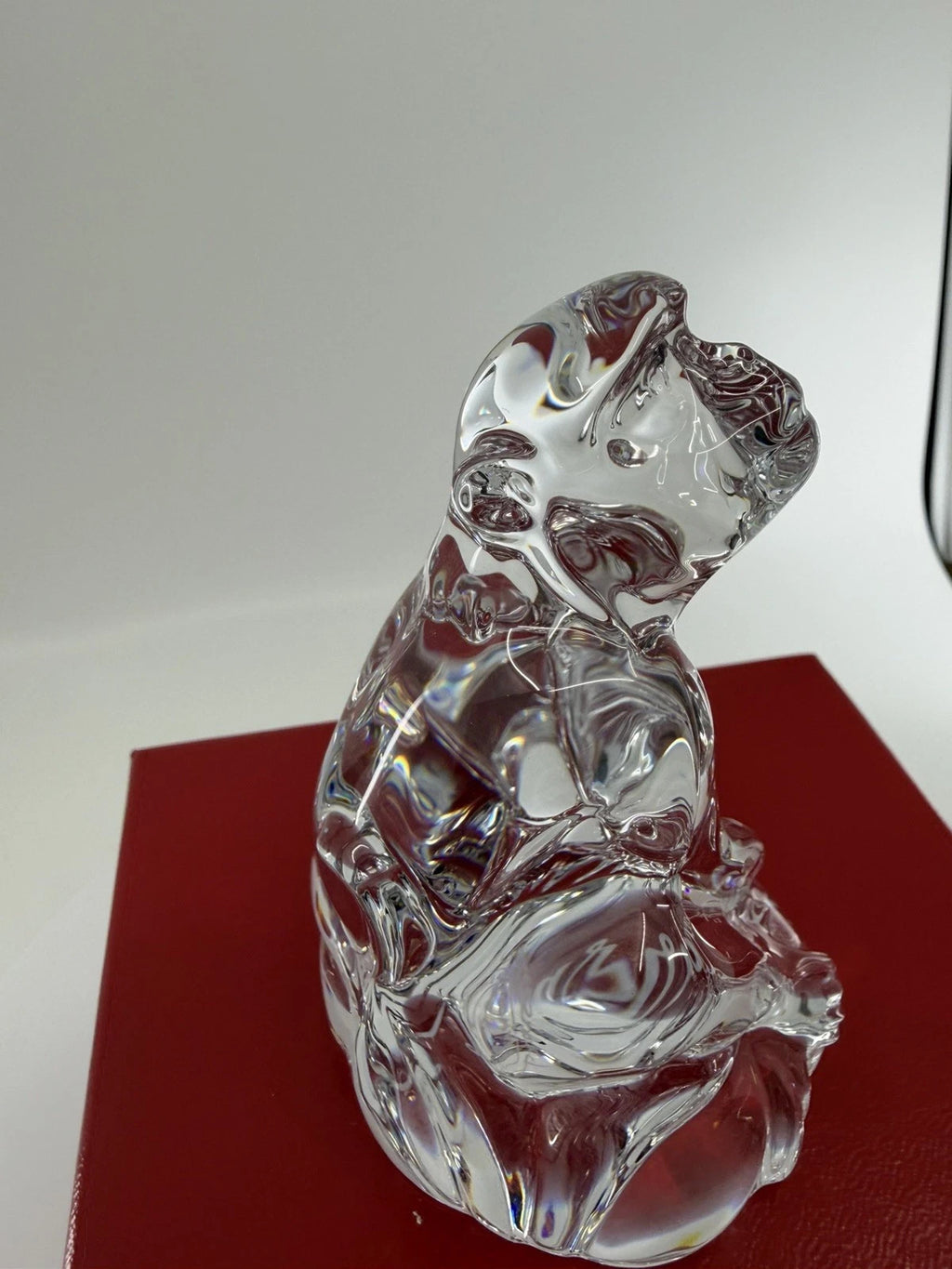 Baccarat Crystal Zodiac Monkey Figurine 2016 Chinese Paperweight Gift France NEW7