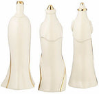 Lenox Divine Light Three Kings Figurines Lighted Nativity Pierced 3 Wise Men NEW4