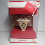 Lenox 2018 Holiday Annual Ornament Lantern Holly Berries Gold Christmas Gift NEW3
