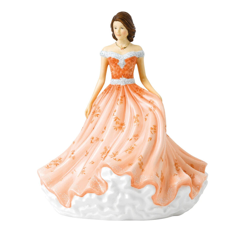 Royal Doulton Emily  2019 Pretty Ladies Gown Figurine HN5927 COA LE New In Box0