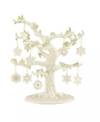 Lenox Snowflake Miniature Tree Ornaments Set Of 10 Winter Christmas New3