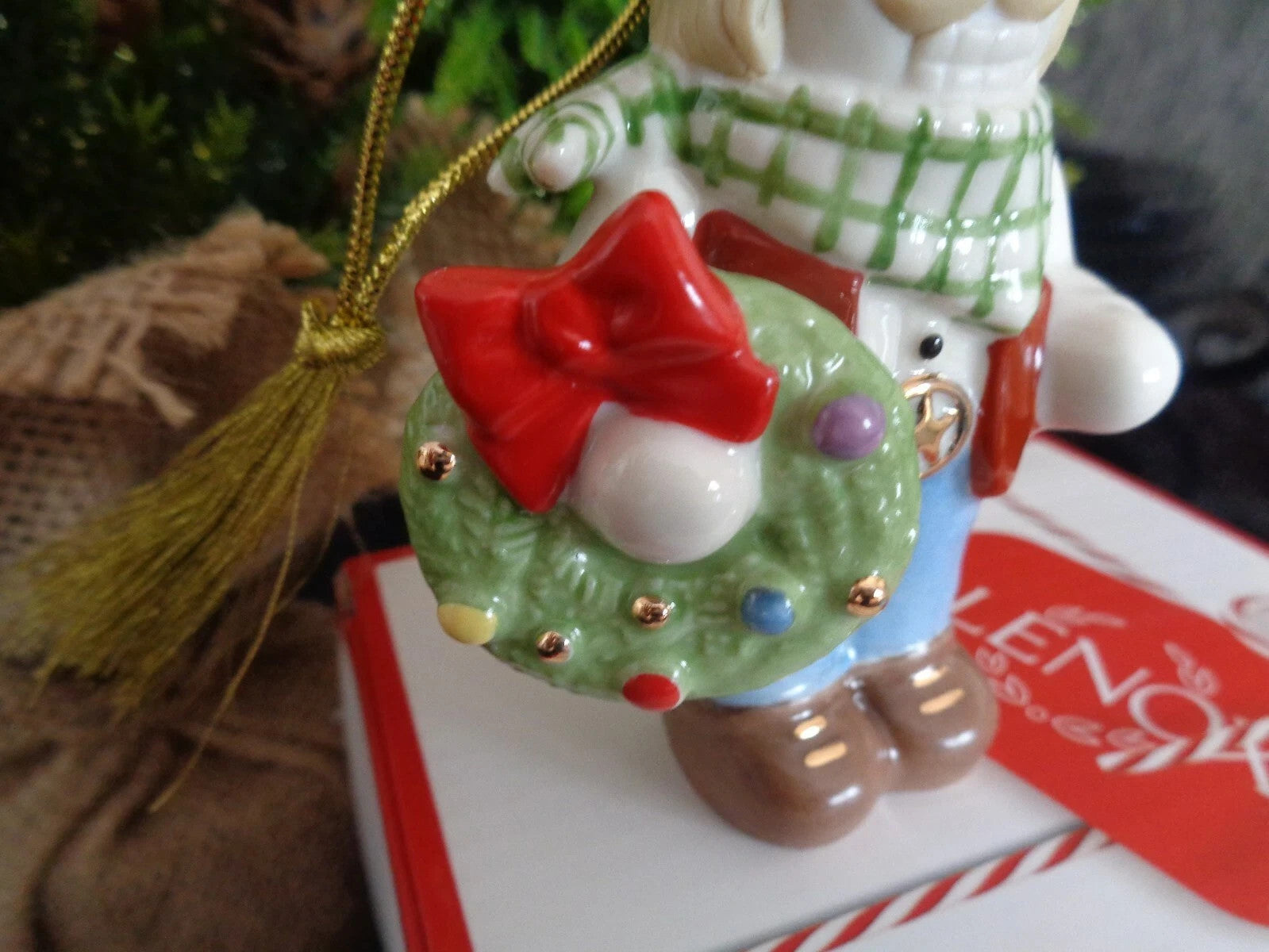 Lenox 2020 Cowboy Nutcracker Figurine Ornament Annual Sherriff Hat Christmas NEW9