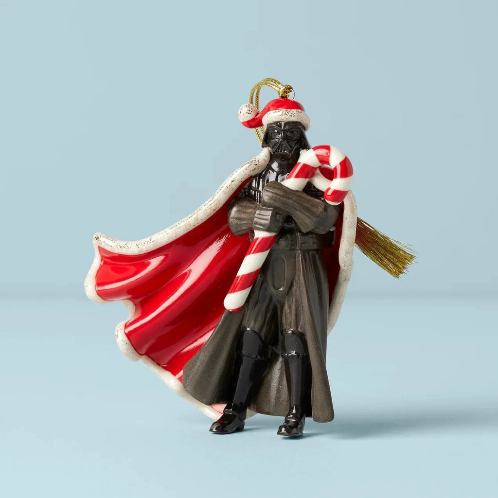 Lenox Disney Darth Vadar Ornament Figurine Candy Cane Star Wars Christmas NEW8