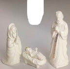 Lenox China Jewels Holy Family Figurine Nativity Mary Joseph Jesus Christmas NEW2