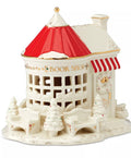 Lenox Mistletoe Park Lighted Book Store Figurine Village Treasures Christmas NEW0