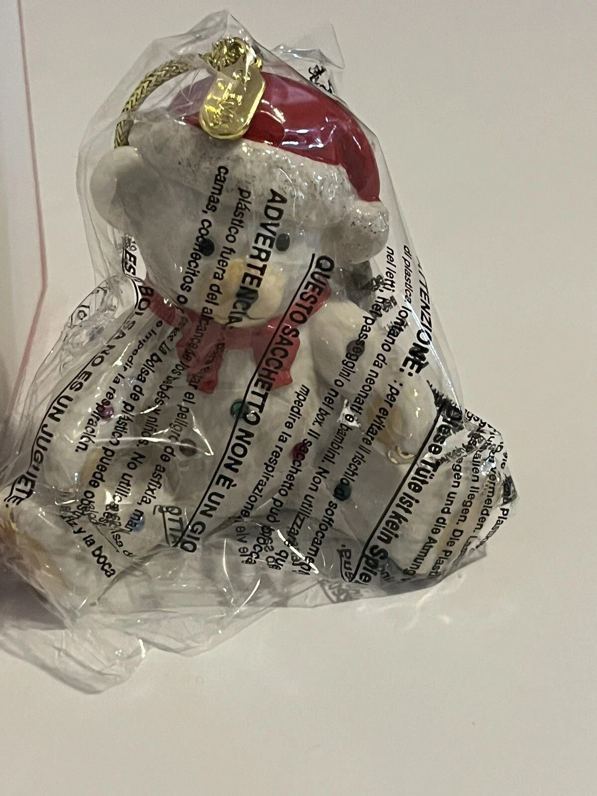 Lenox 2018 Holiday Gems Teddy Bear Figurine Ornament Annual Christmas Gift NEW2