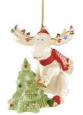 Lenox 2020 Marcel Moose Decorates Tree Figurine Ornament  Annual Christmas NEW0