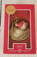 Lenox The Polar Bear Express Ornament Holiday Pattern Saucer Sled Christmas NEW3