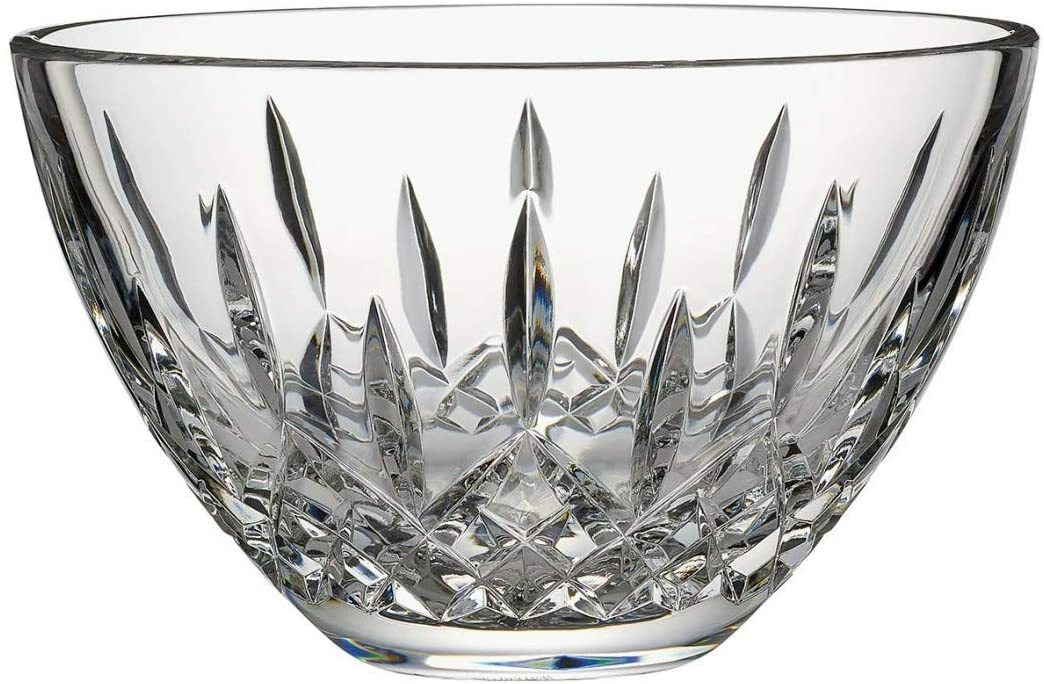 Waterford Crystal Lismore 8" Bowl Master Craft Round #1050187 Ireland NEW IN BOX0