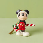 Lenox Disney 2024 Mickey & Minnie Figurine Ornaments 2 Mouse Candy Cane Gift NEW11