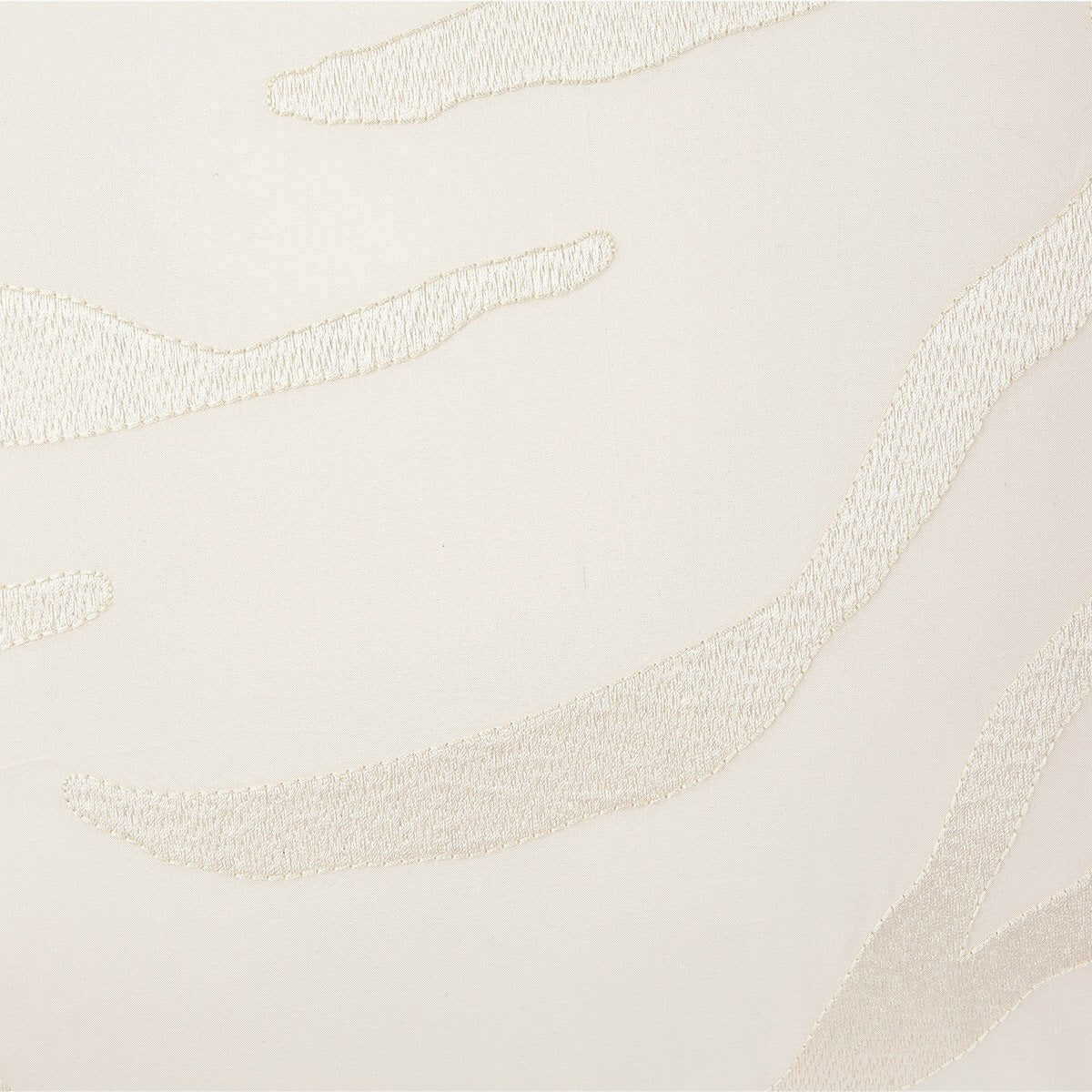 Yves Delorme Amazone Counterpane Golden Tint Jacquard Silk Sateen Embroidery NEW3