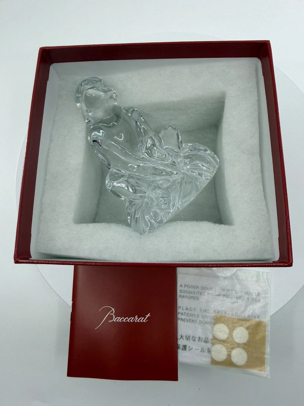 Baccarat Crystal Zodiac Monkey Figurine 2016 Chinese Paperweight Gift France NEW10