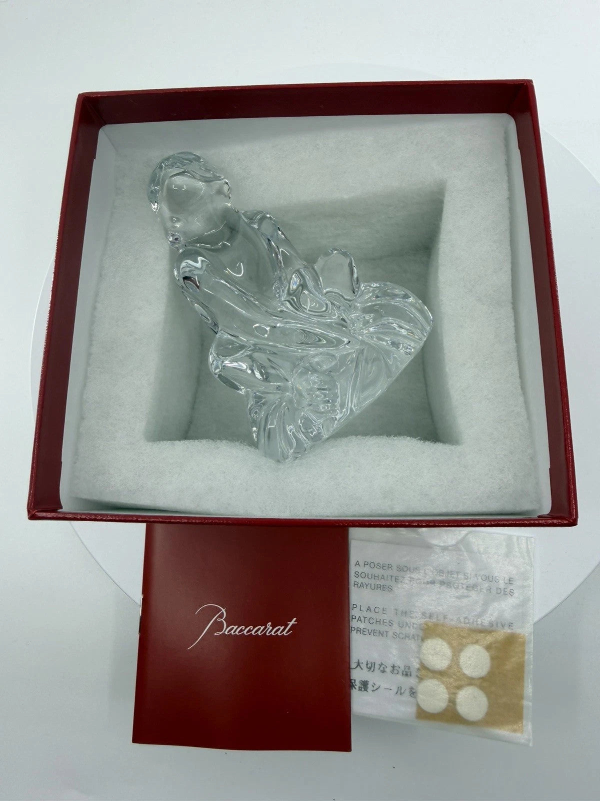 Baccarat Crystal Zodiac Monkey Figurine 2016 Chinese Paperweight Gift France NEW10