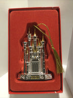 Lenox Disney 2020 Princess Cinderella's Castle Ornament Silver Christmas NEW2