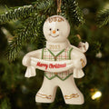 Lenox 2013 Gingerbread Man Ornament Figurine Annual Good Tidings Christmas NEW0