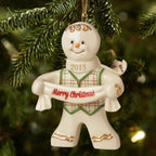 Lenox 2013 Gingerbread Man Ornament Figurine Annual Good Tidings Christmas NEW0