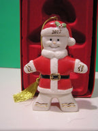 Lenox 2017 Gingerbread Man Ornament Figurine Annual Ginger Claus Christmas NEW2