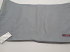 Yves Delorme Blue Wild Flower Throw Pillow Cover Embroidery Piping 13"x23" NEW3