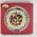Lenox 2016 Santa Holiday Collectors Plate Annual Making A List Christmas USA NEW8