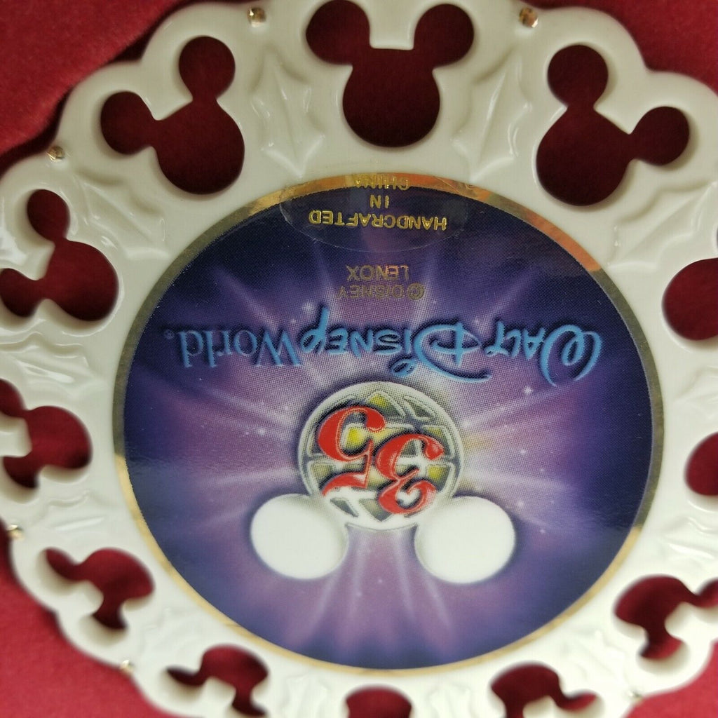 Lenox Disney World 35th Anniversary Ornament Mickey Friends Mouse Christmas NEW2