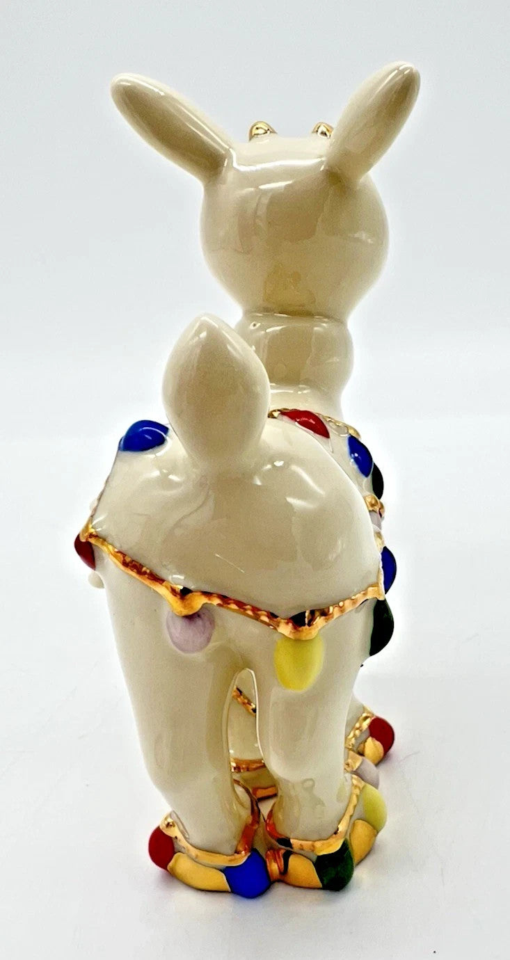 Lenox 2020 Rudolph's Christmas Glow Ornament Figurine Red Nosed Reindeer NEW4
