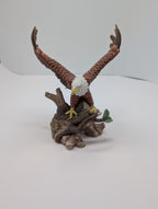 Lenox American Bald Eagle Figurine Bird Patriotic USA Wings Spread Perched NEW8