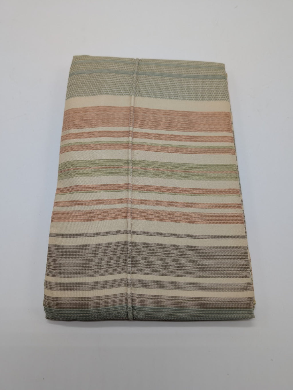 Sferra Blake King Shams 2 Egyptian Cotton/Linen Jacquard Stripes 600TC Italy NEW6