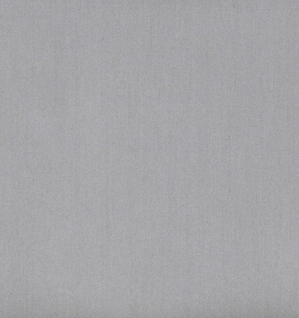 Sferra Giotto Gray Standard Pillowcases Flint Pair Solid Cotton Sateen Italy NEW4