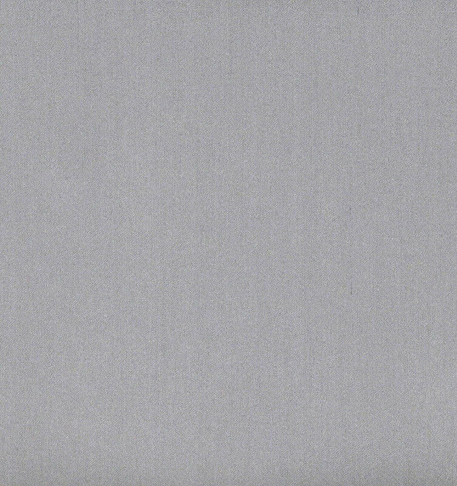 Sferra Giotto Gray Standard Pillowcases Flint Pair Solid Cotton Sateen Italy NEW4
