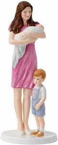 Royal Doulton Princess Kate Charlotte George Figurines Family HN5795 NEW IN BOX0