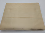 Sferra Colette Gold Queen Flat Sheet Lattice Egyptian Cotton 1020TC Italy NEW2